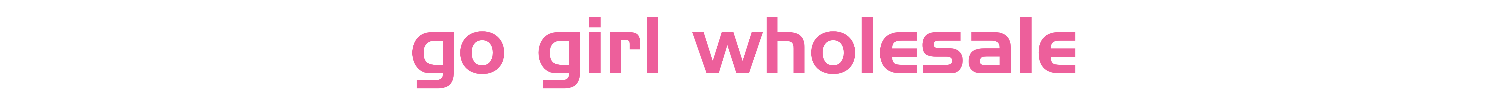 Go Girl Wholesale