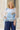 VLST722 (1003) - GABRIELLA BATWING SILK TOP - BLUE BLOOM