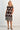 VBLD478 - SUSSAN SHIFT DRESS - DIAMOND BAZAAR BROWN