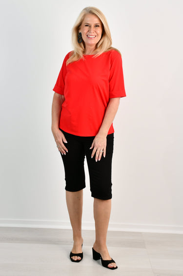 VBLP700 - SHORT CLASSIC JEGGING - BLACK