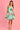 VGLD086 - MARGOT WIDE STRAP DRESS - PARADISE PETALS MINT
