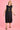 VBLD877 - CARMEN BUTTON DRESS - BLACK