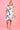 VLSD074 (776) - EMILIA SHIFT DRESS - GEOMETRIC WHITE