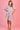 VGLD170 - VICTORIA DRESS - LEMON TILE BLUE/PINK