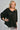VBLT999 - HEPBURN 3/4 SLEEVE TOP - BLACK