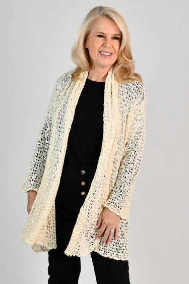 VBLJ055 - ROSA KNITTED JACKET - CREAM