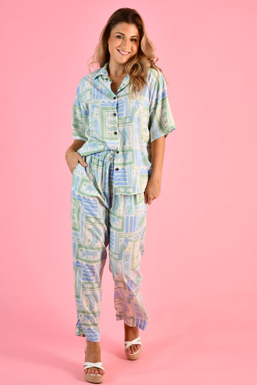VGLP006 - YACHT LONG PANTS - TOUCAN TANGO BLUE
