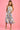 VGLD700 - ELLIE MIDI DRESS - MOROCCAN TILES
