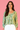 VBLT999 - HEPBURN 3/4 SLEEVE TOP - 70'S SWIRL GREEN