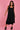 VBLD095 - OVERLAP DRESS - SWIRL BLACK