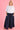 VBLP206 - FREMANTLE ROUCHED WIDE LEG PANT - NAVY