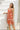 VGLD086 - MARGOT WIDE STRAP DRESS - TROPICAL FIESTA RUST
