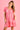 VGLD219 - CAP SLEEVE BUTTON DRESS - SEASIDE PINK
