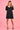 VGLD464 - OLIVIA TWIST DRESS - BLACK
