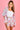 VGLH006 - FLAT BAND YACHT SHORTS - LEMON TILE BLUE/PINK