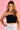 VGLT086L - LONG ROUCHED BANDEAU TOP - BLACK