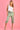 VGLP051 - 3/4 ROUCHED TIE PANTS - PICASSO'S GARDEN SAGE