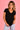 VGLT115 - BAMBOO V-NECK TEE - BLACK