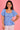 VGLT131 - IZZY ROUCHED TOP - PRIMROSE SKY