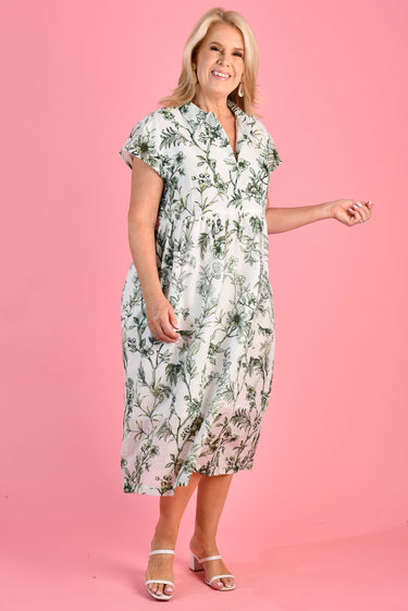 VPCD500 - ST. THOMAS DRESS - DITZY VINE